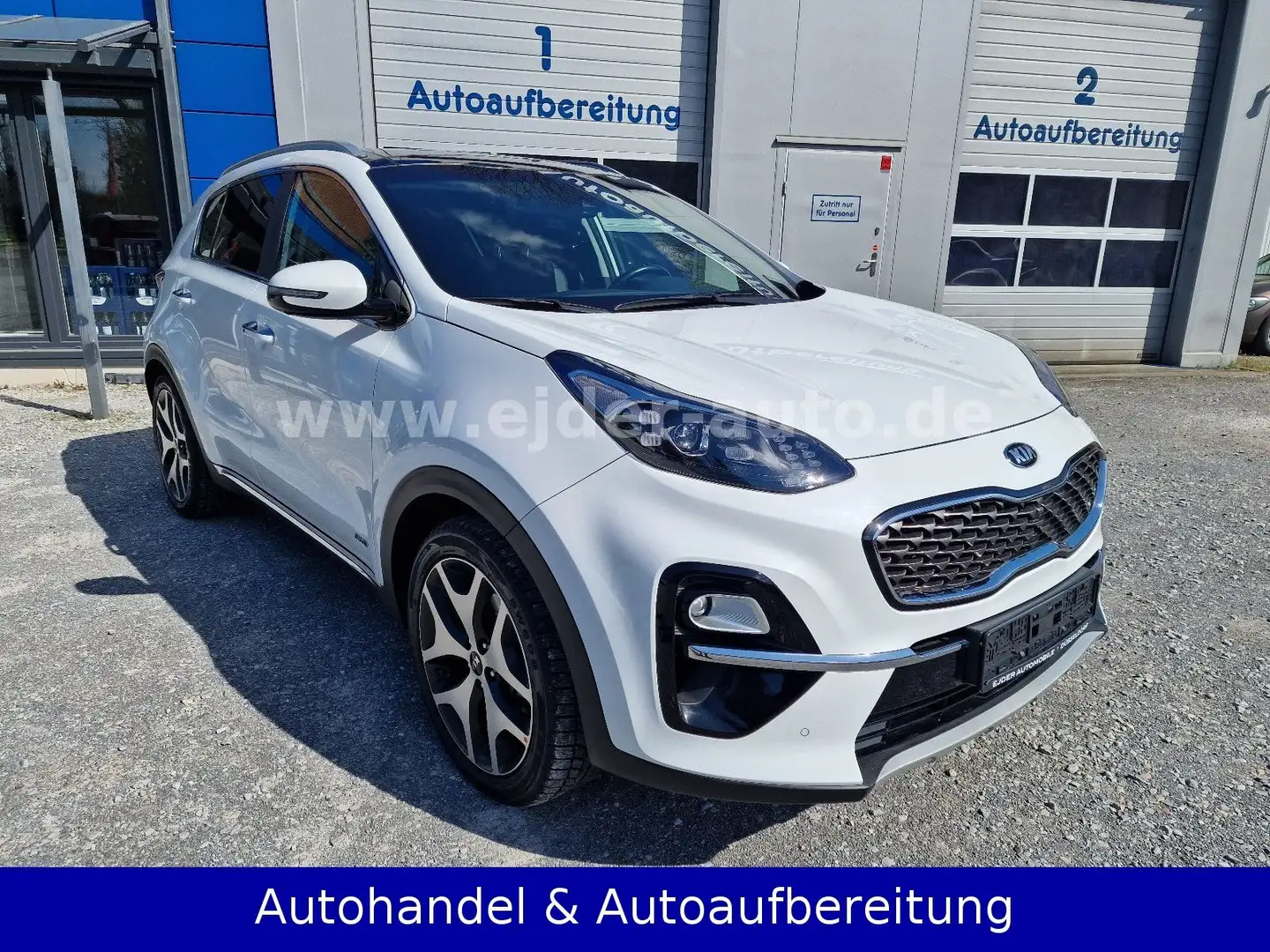 Kia Sportage 2.0 CRDi AWD Hybrid JBLPlatinum Edition Blanc - 2