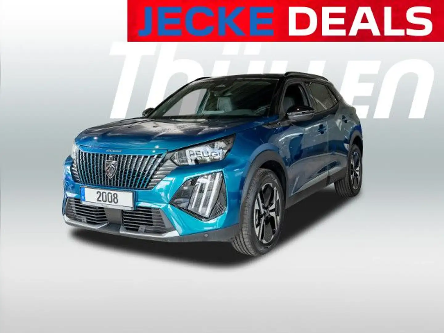 Peugeot 2008 GT 1.2 MHEV Bluetooth Navi LED Klima Blau - 1