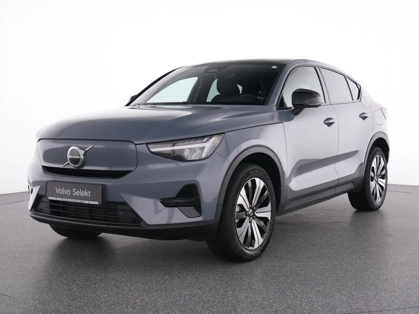 Volvo C40 PURE ELECTRIC Core+WINTERPAK+PANO+AHK+DAB+19 Gris - 2