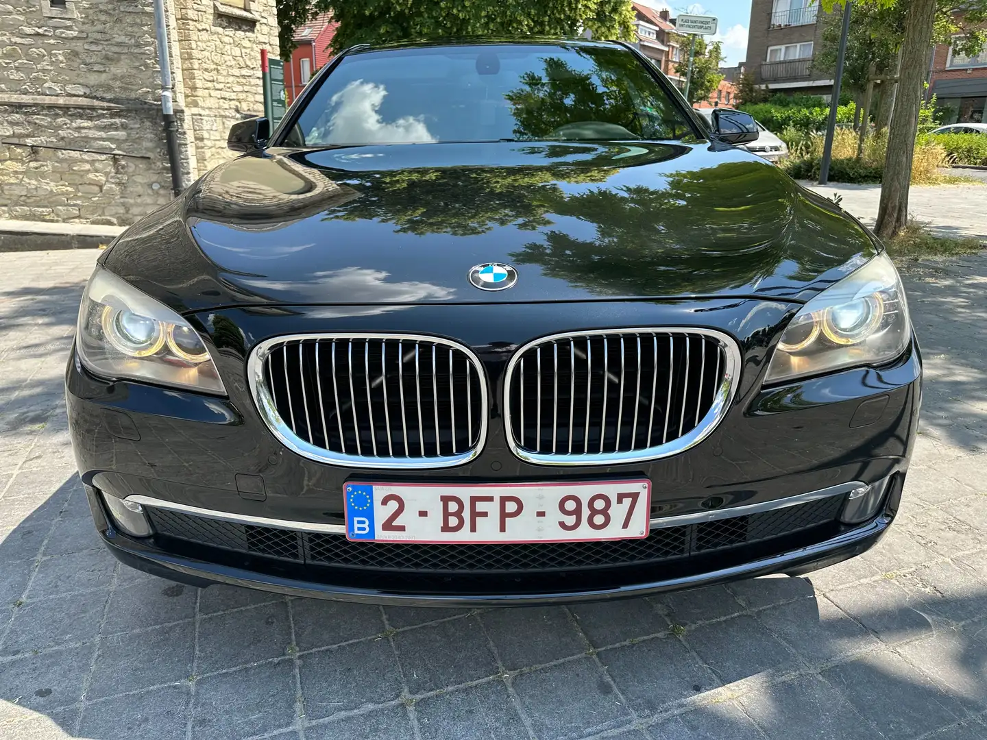 BMW 730 dAL Zwart - 2