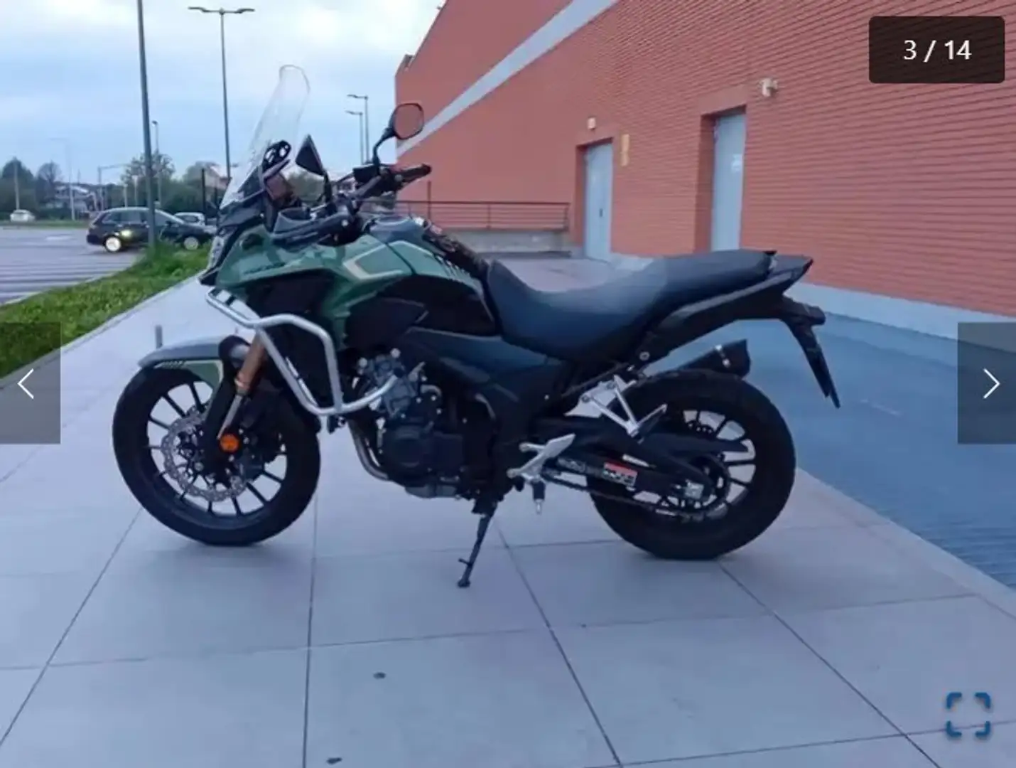 Honda CB 500 X Green - 2