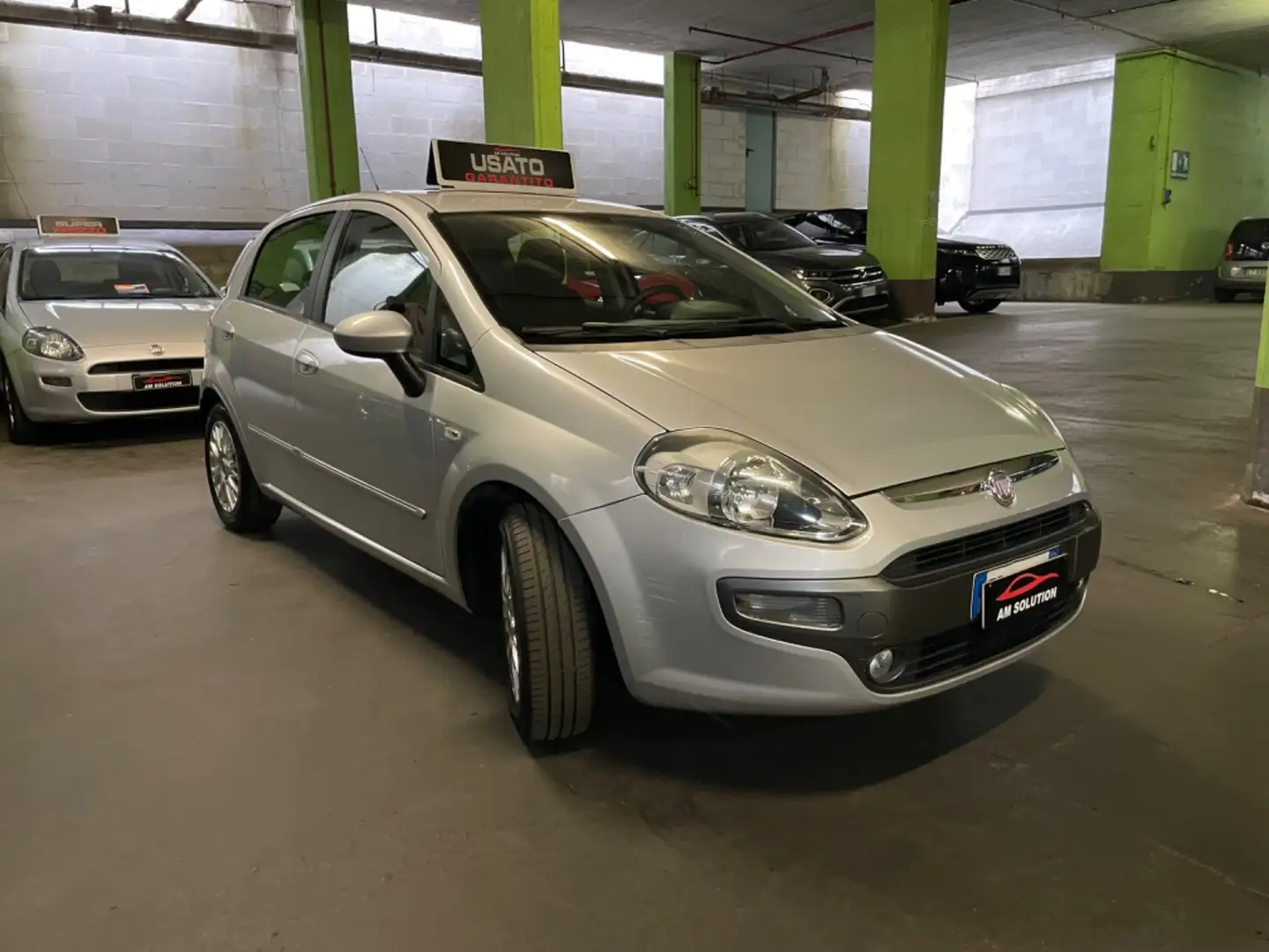 Fiat Punto 1.4 Neopatentati Euro 5 *Sensori Park* Plateado - 2