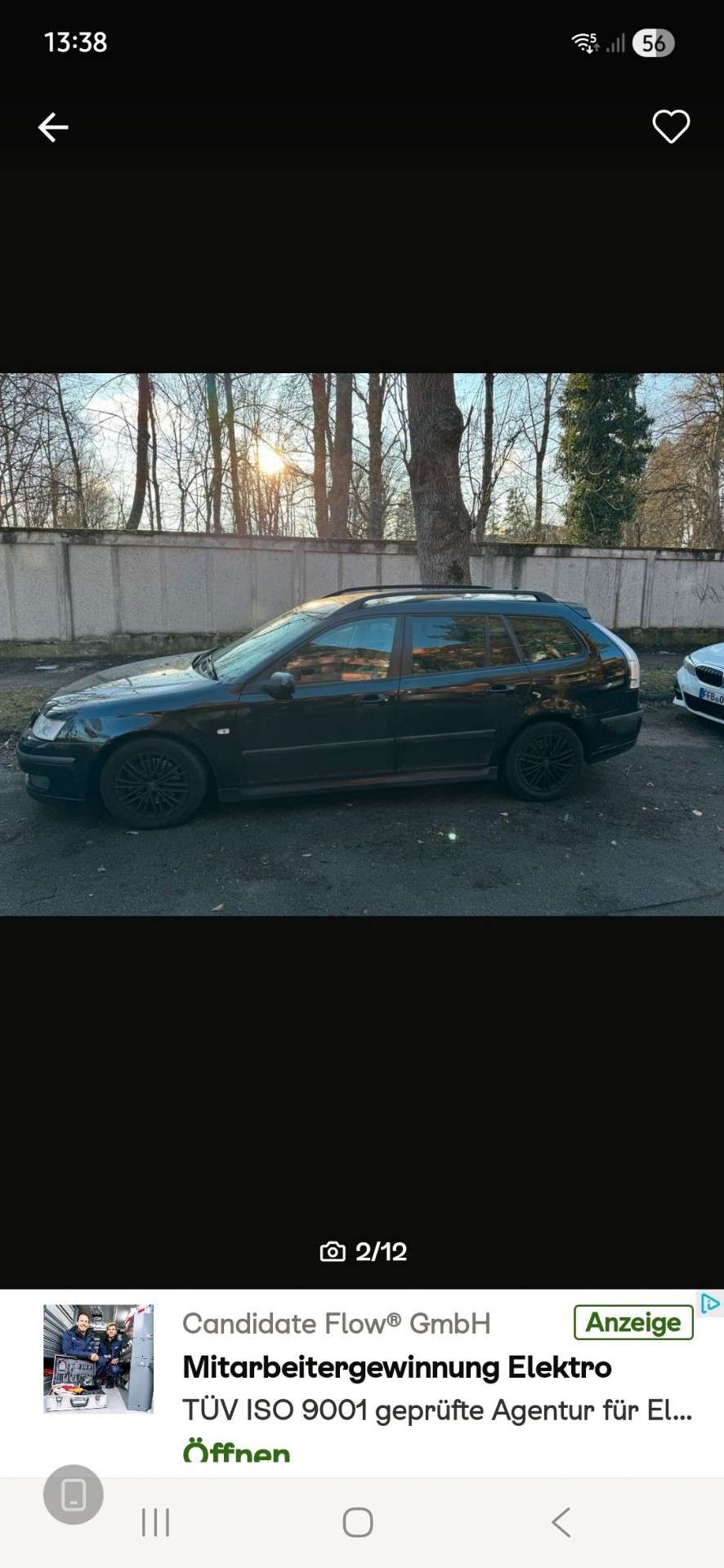 Second hand Saab 9-3 2.0