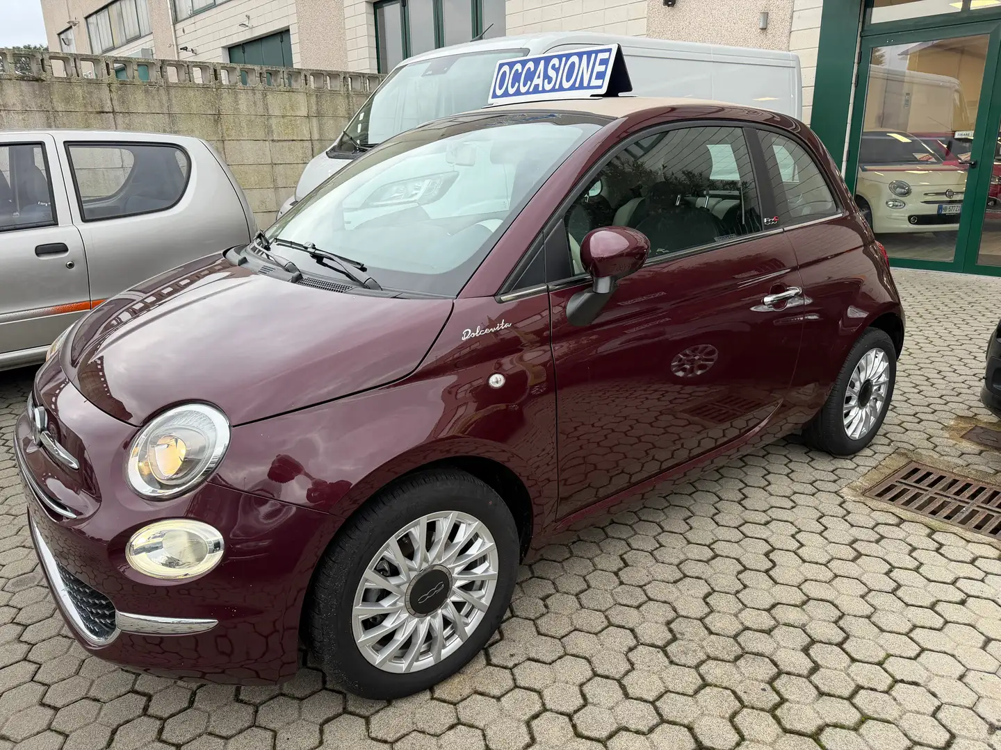 Fiat 500C 500C 1.0 hybrid Dolcevita 70cv Burdeos - 2