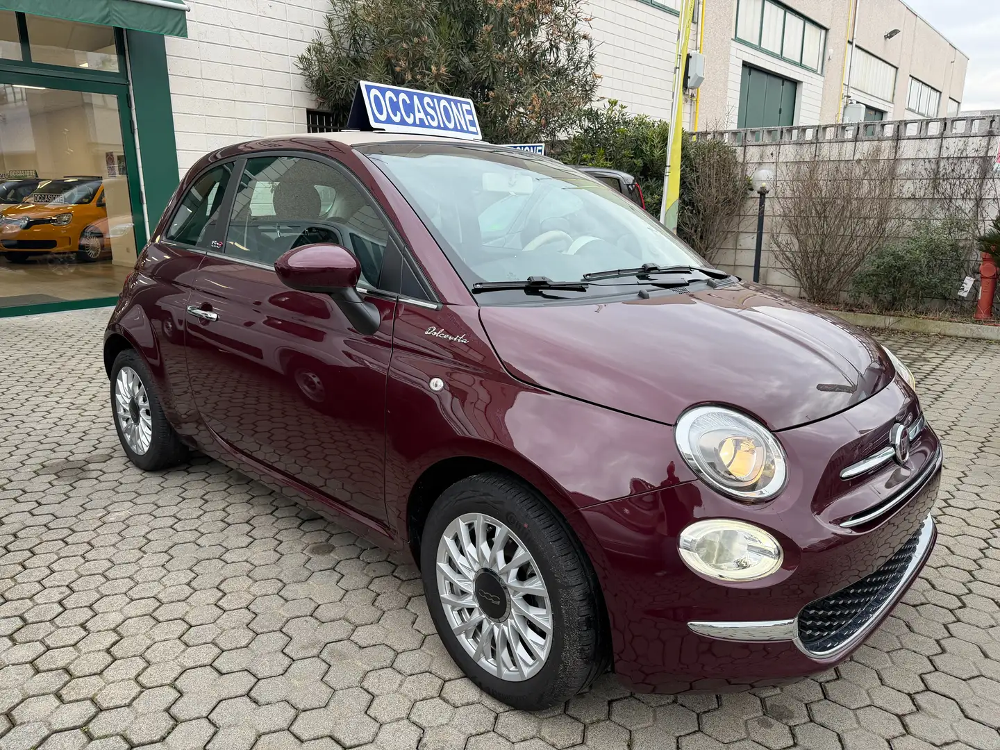 Fiat 500C 500C 1.0 hybrid Dolcevita 70cv Lilla - 2