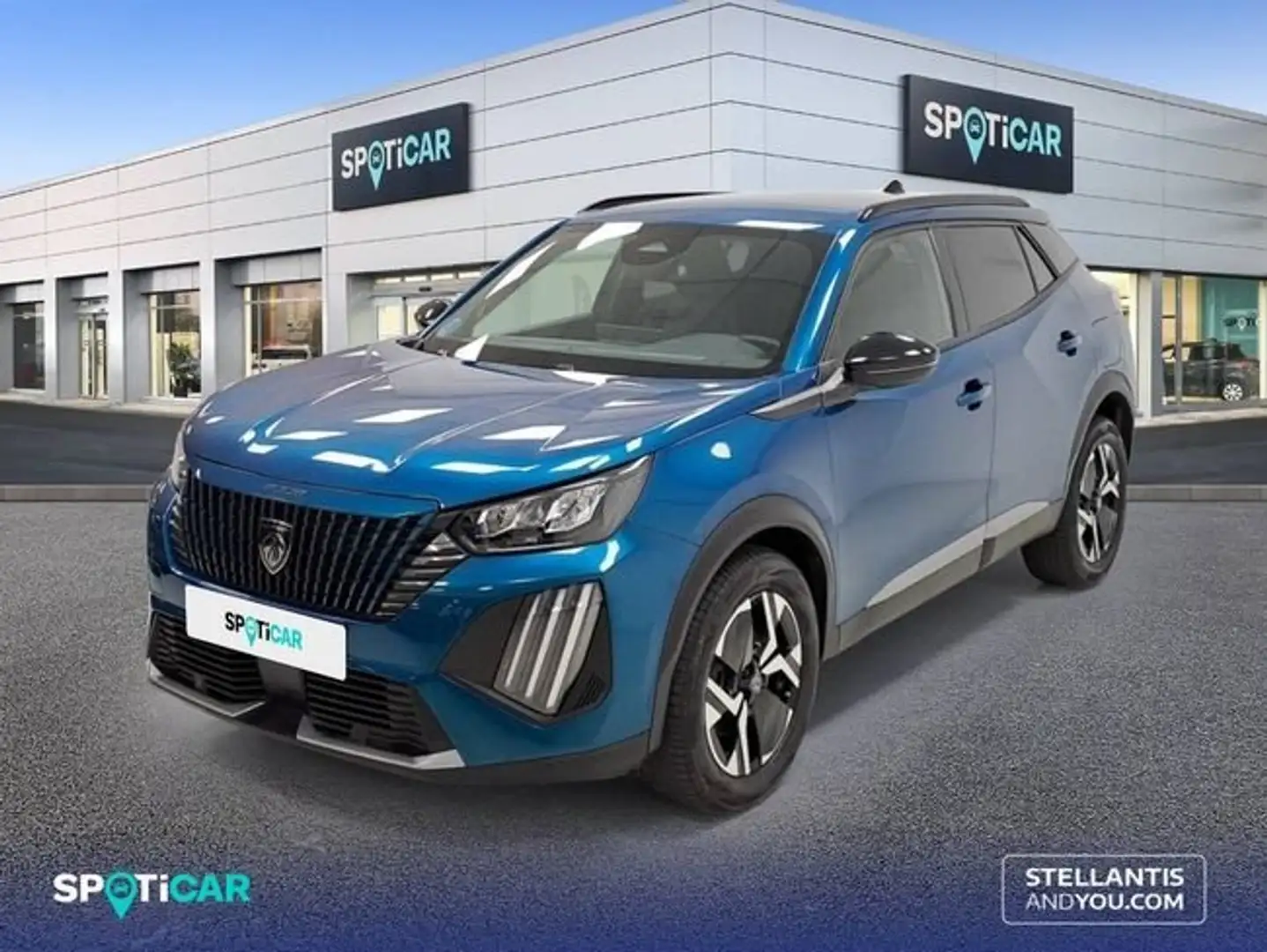 Peugeot 2008 Hybrid Allure eDCS6 145 Azul - 1