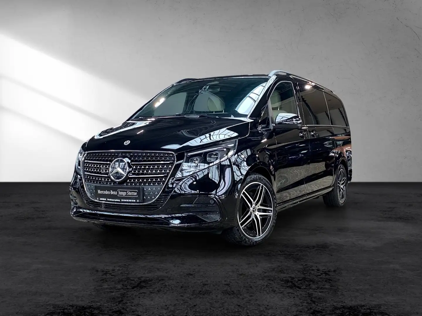 Mercedes-Benz V 300 V 300 d 4M AVANTGARDE Lang AMG Line AHK AIRMATIC Schwarz - 2