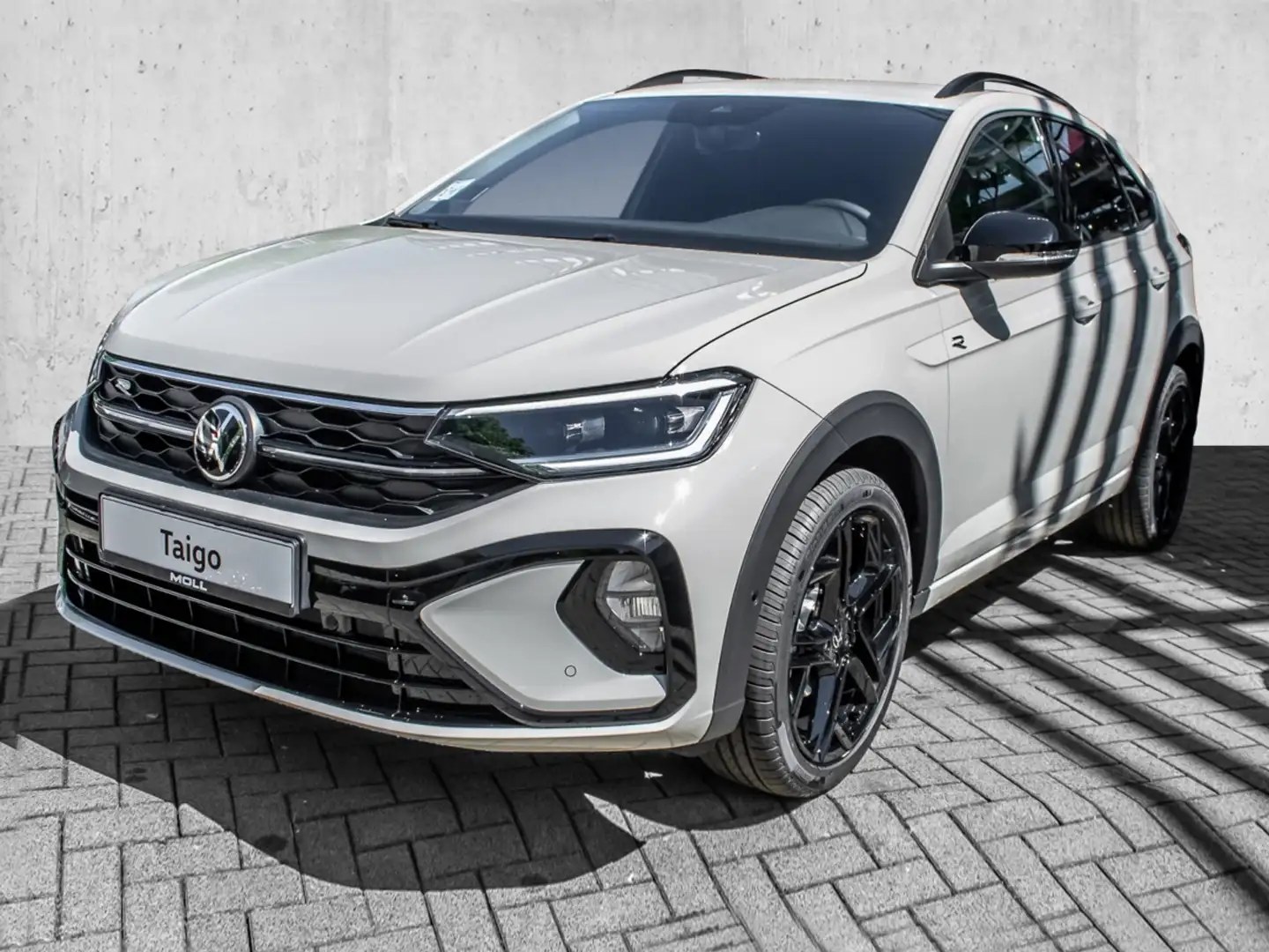 Volkswagen Taigo R-Line 1.0 l TSI OPF DSG AHK LM ACC KAM Grau - 2