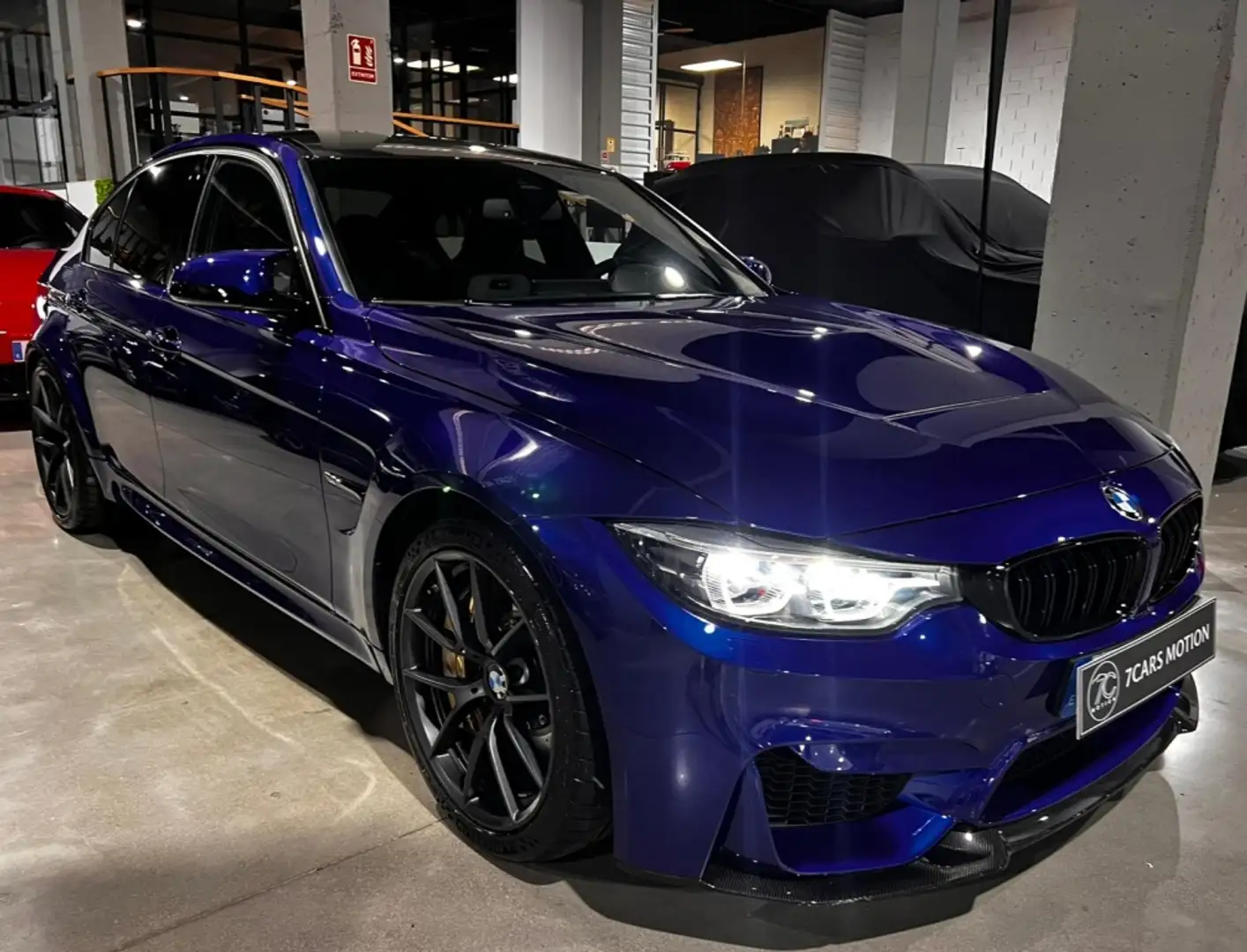 BMW M3 M3A Competition Mavi - 1