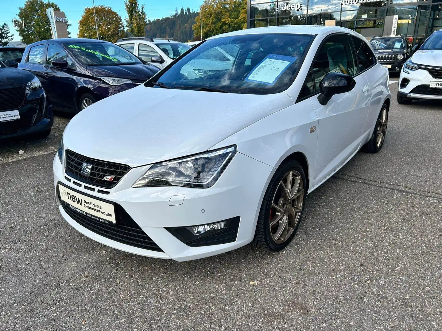SEAT Ibiza SC 1.8 TSI SC Cupra Weiß - 2