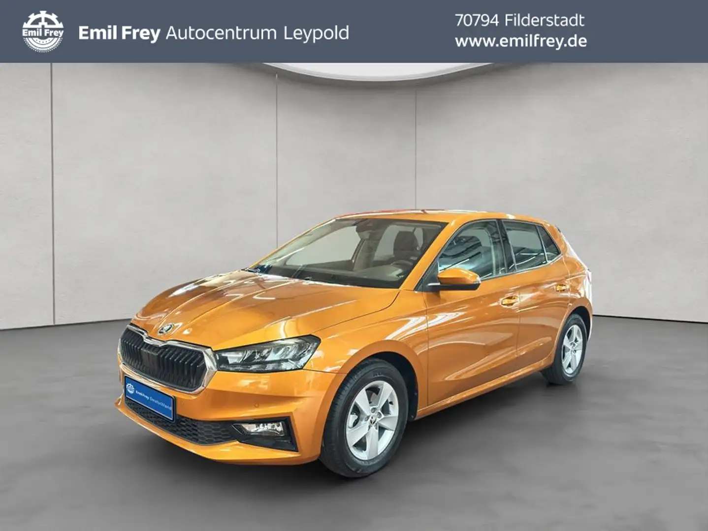 Skoda Fabia 1.0 TSI Selection Oranje - 1