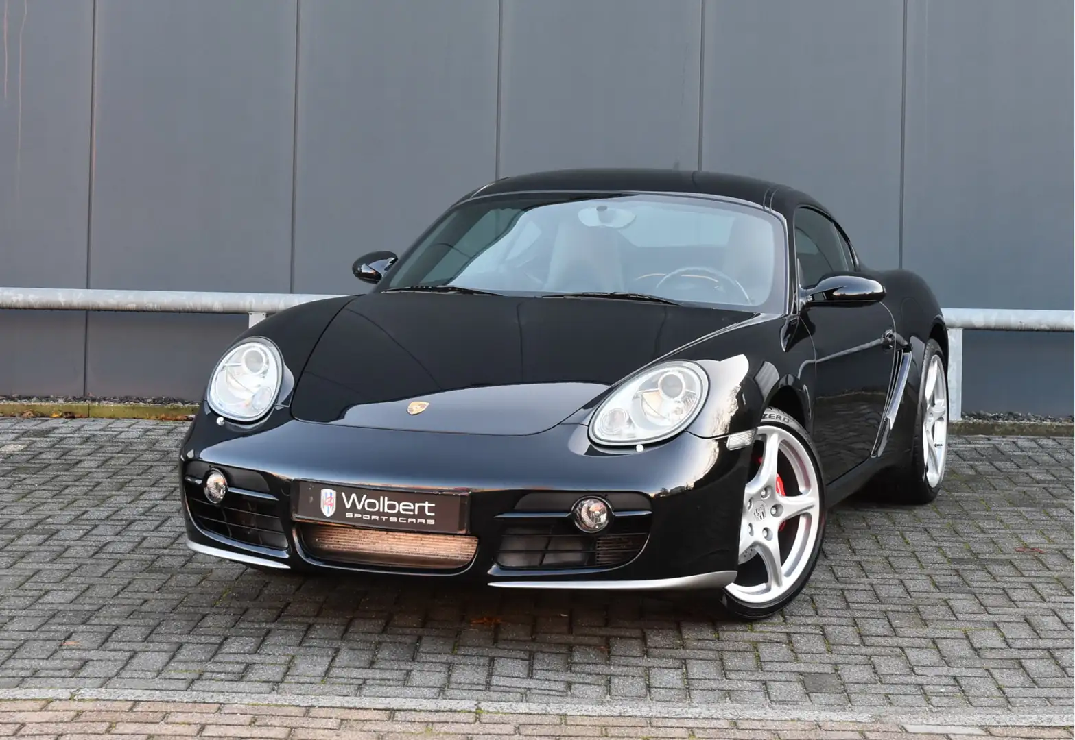 Porsche Cayman 987 S 3.4 Zwart - 1