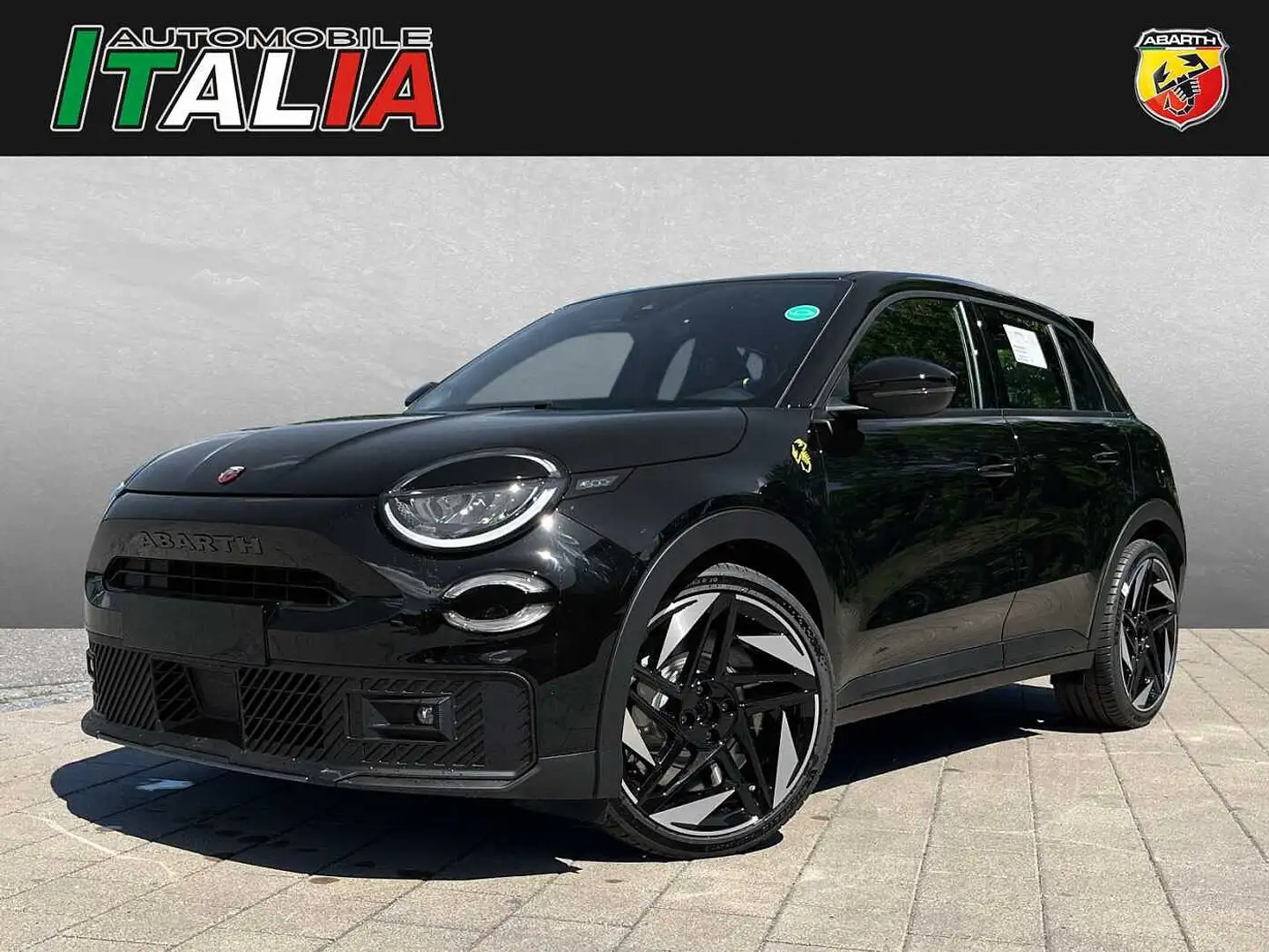Abarth 600e Turismo*54kWh*Sabelt*Alcon Bremsen* Schwarz - 1