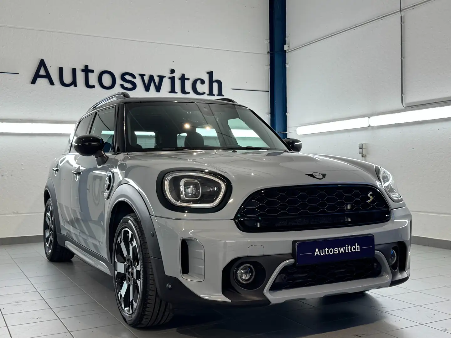 MINI Cooper SE Countryman ALL4 Untamed Edition/Pano/ActCruise/Headup/H&K/Cam Gris - 1