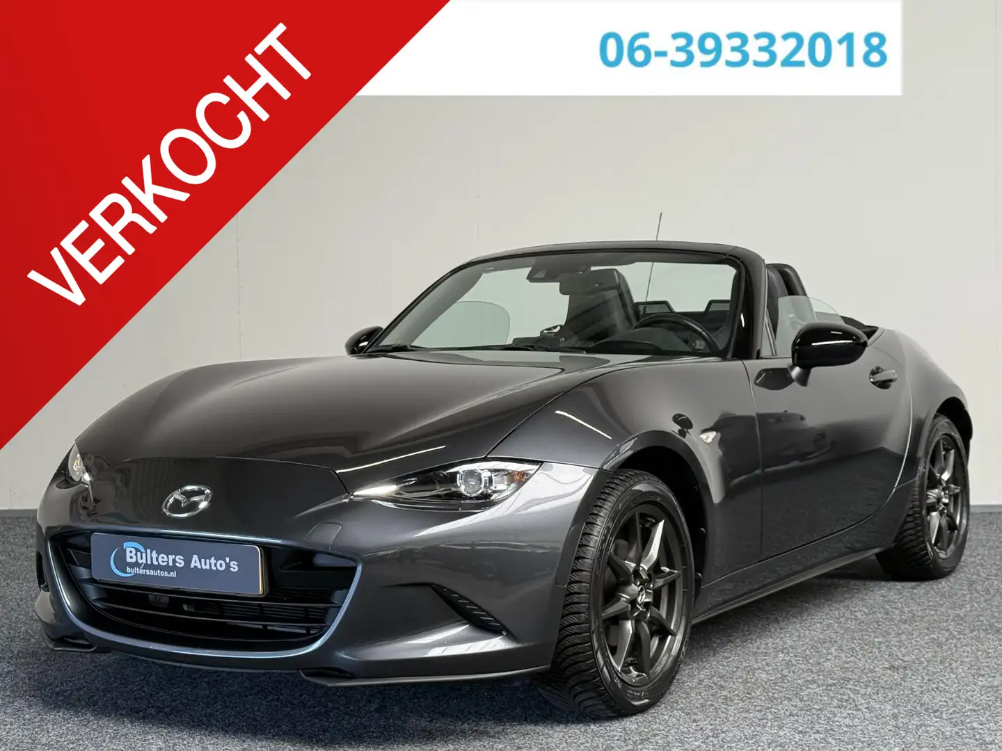Mazda MX-5 1.5 SkyActiv-G 131 GT-M | LEDER | PDC | KEYLESS | Grey - 1