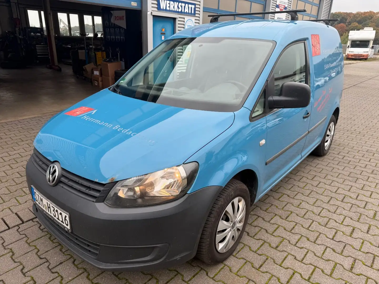 Volkswagen Caddy Kasten/Kombi Kasten Bleu - 1