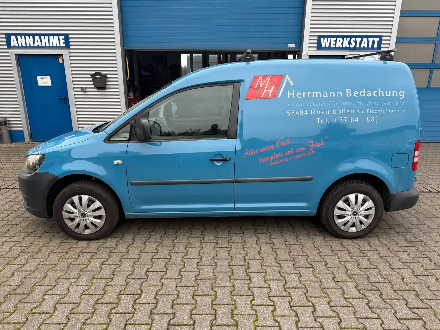 Volkswagen Caddy Kasten/Kombi Kasten Bleu - 2