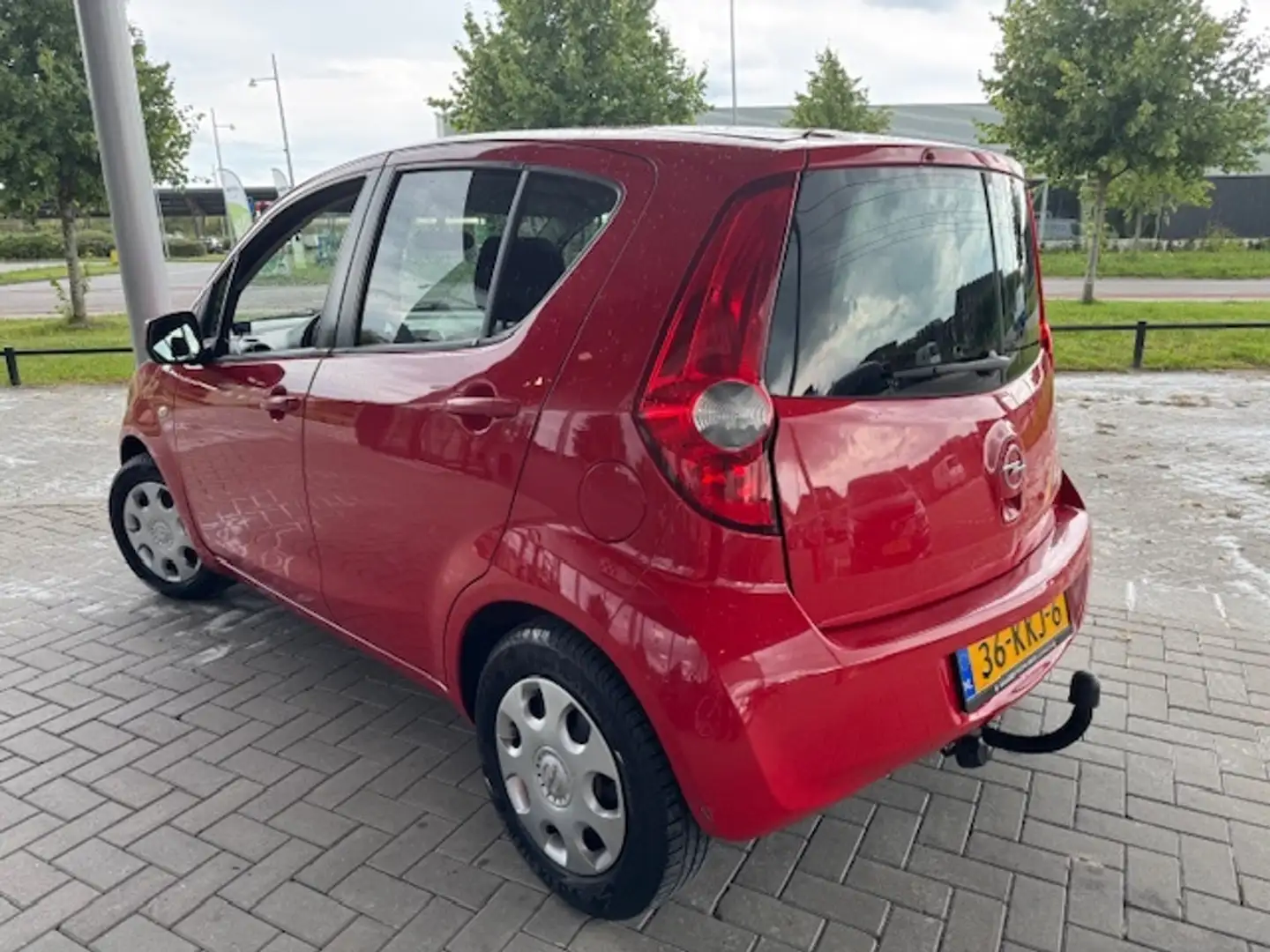 Opel Agila 1.2 EDITION + AIRCO Rood - 2