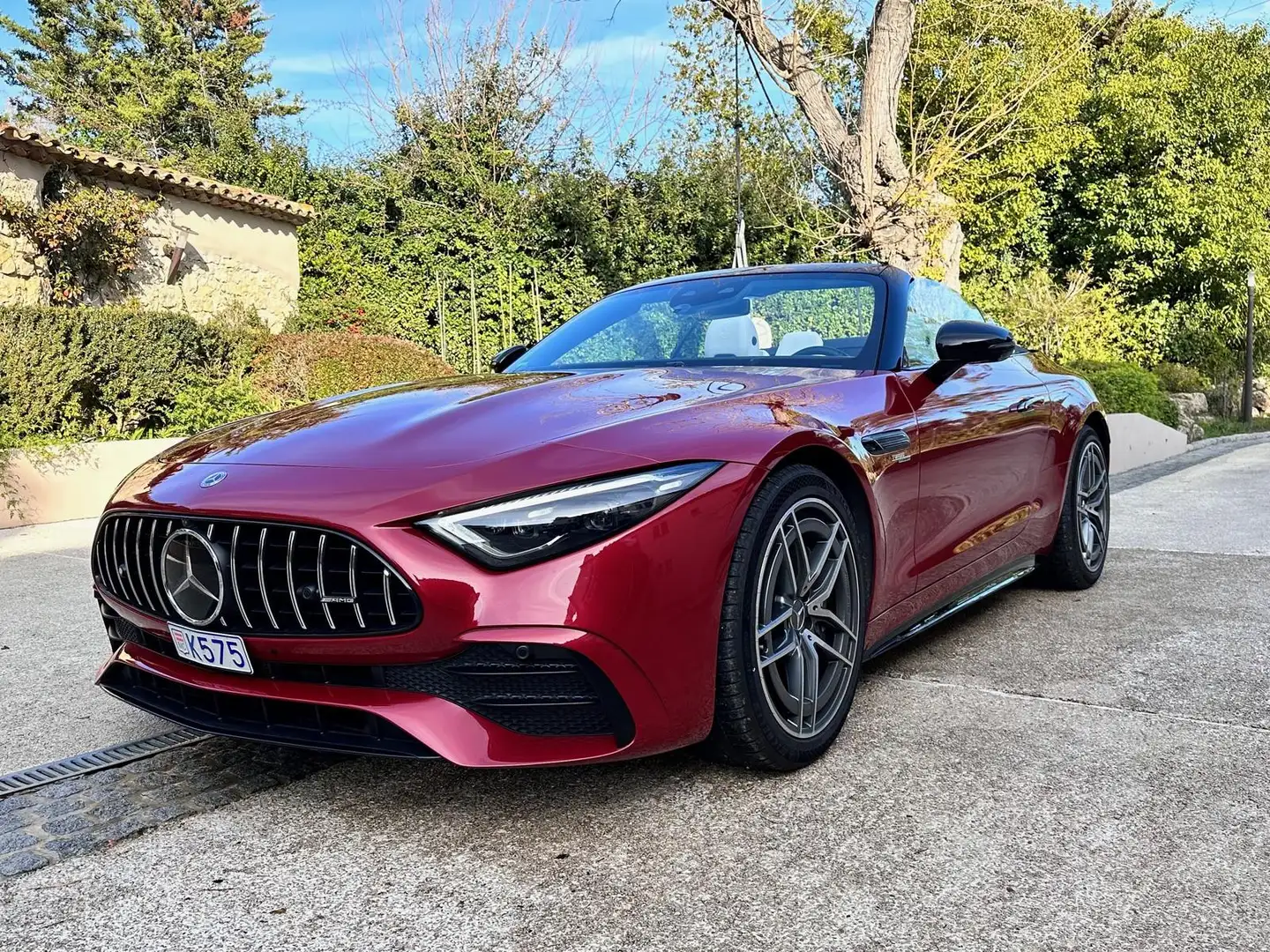 Mercedes-Benz SL 43 AMG Night-Paket AMG Roşu - 1