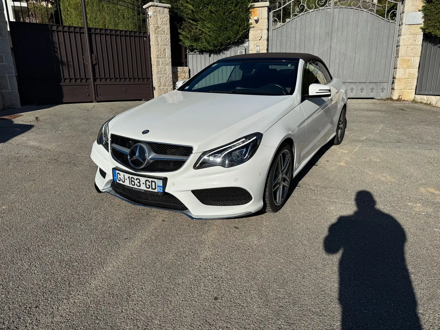 Mercedes-Benz E 200 Classe E Cabriolet 200 Sportline A Blanc - 1