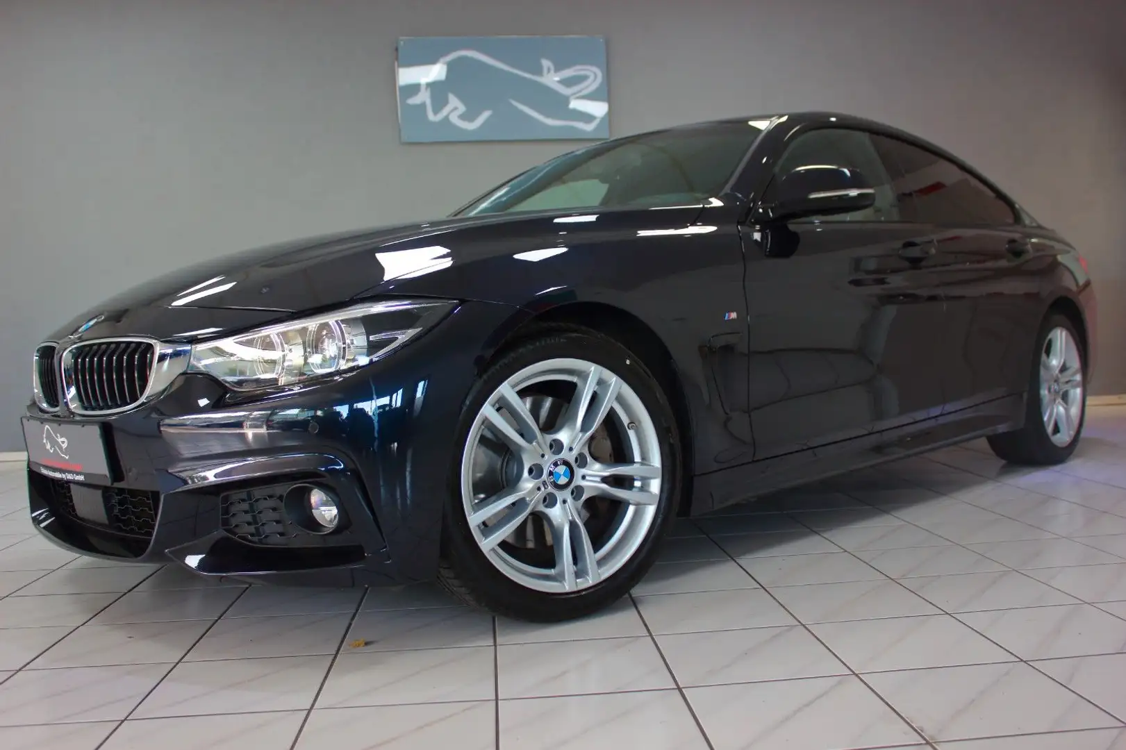 BMW 440 440iA Gran Coupé~DEUTSCH+M-SPORTPAKET+NAVI~1Hd Schwarz - 1