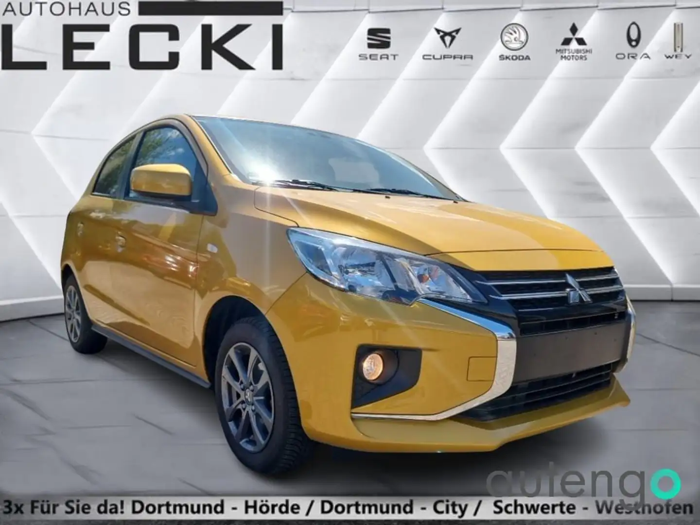 Mitsubishi Space Star Select+ CVT Jaune - 1
