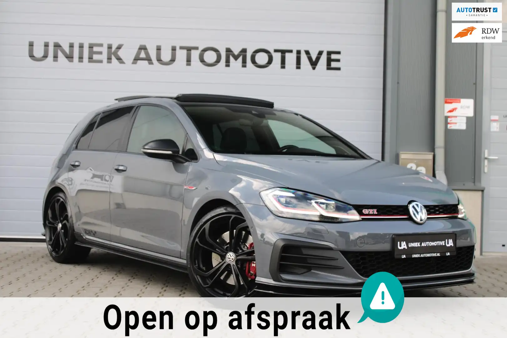 Volkswagen Golf GTI 2.0 TSI TCR | 290PK | AKRAPOVIC | PANO | VOL LEDER Gris - 1