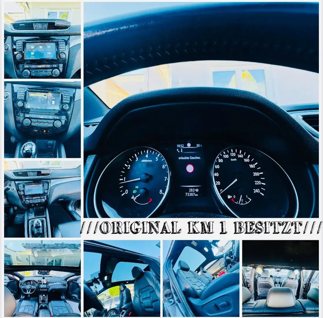 Nissan Qashqai Qashqai 360° Pickerl12/2026 1BESITZ Schwarz - 2