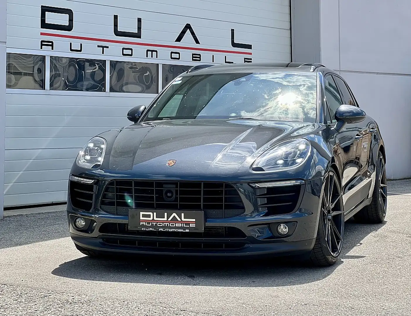 Porsche Macan S Diesel 3,0 DSG/AIR LIFT/SPORT CRONO/PANO/AHK/ACC Gris - 1