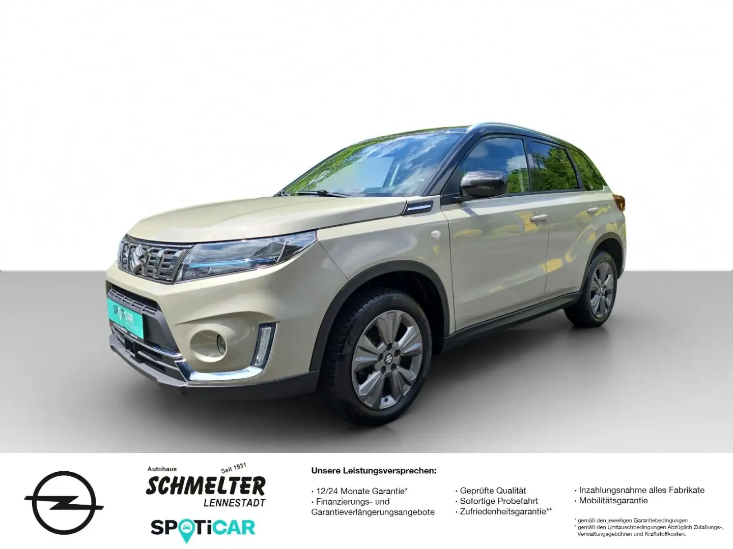 Suzuki Vitara 1,4 Hybrid Klimaautomatik Navi Ahk Gris - 1