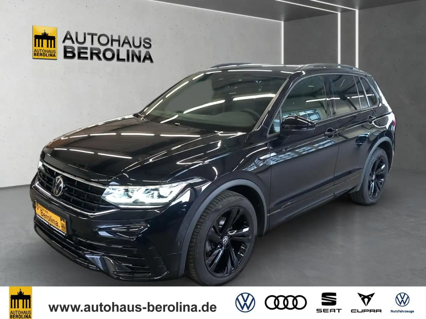 Volkswagen Tiguan 1.5 TSI R-Line DSG *IQ-MATRIX*360°*ACC* Schwarz - 2