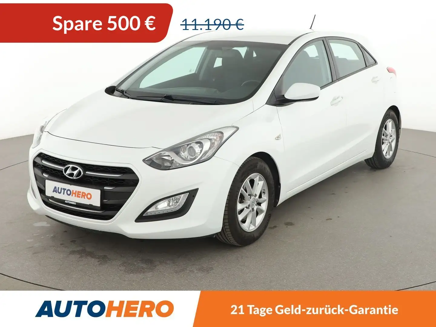 Hyundai i30 1.6 GDI Go!*TEMPO*PDC*KLIMA*GARANTIE* Blanco - 1