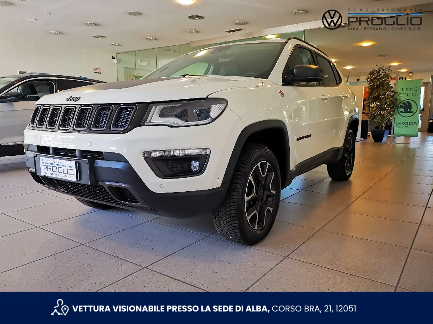 Jeep Compass 2.0 Multijet II 170 aut. 4WD Trailhawk Blanc - 1