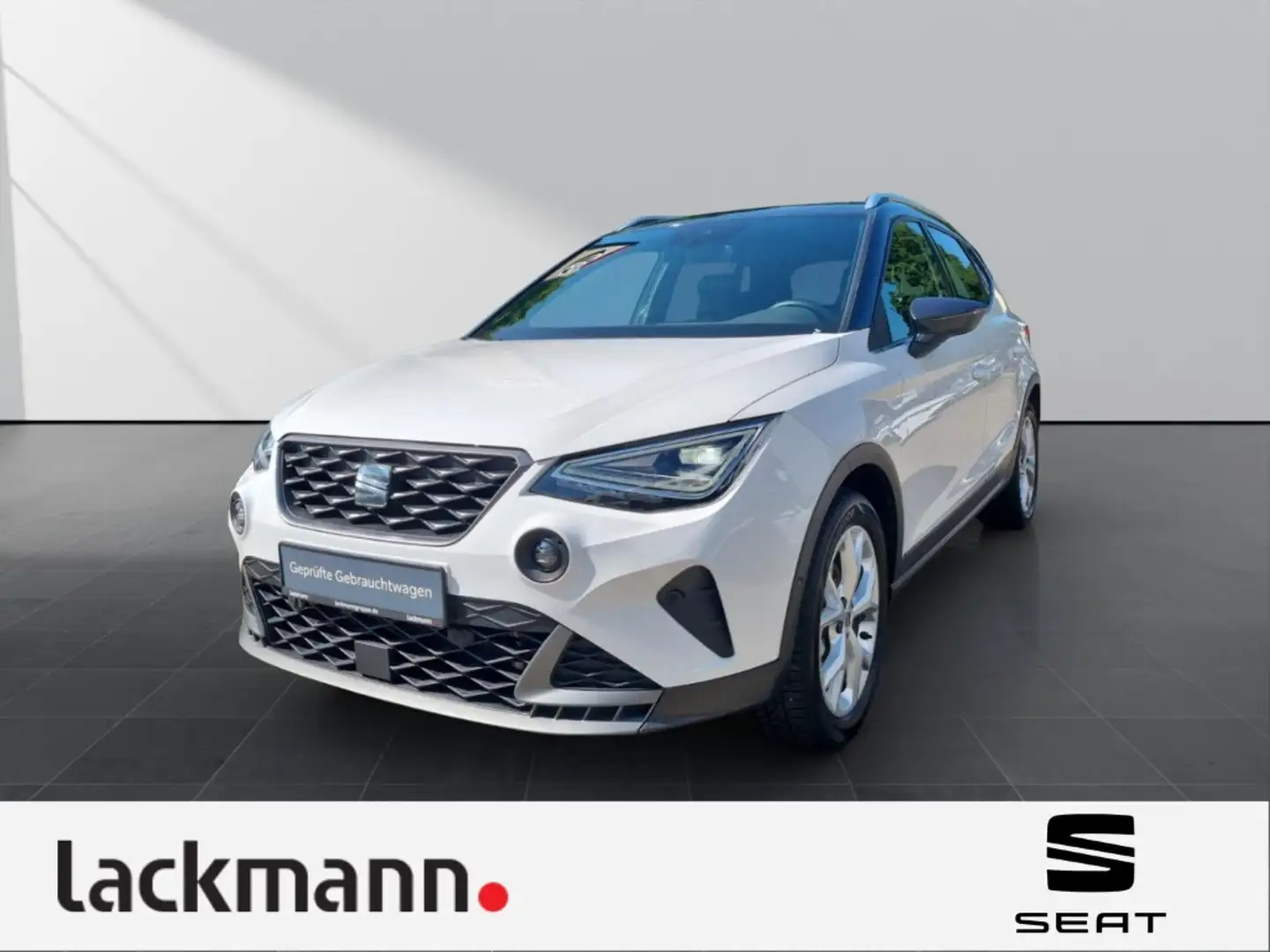 SEAT Arona FR 1.0 TGI *Navi*LED*Kamera*Winterpaket* Weiß - 1