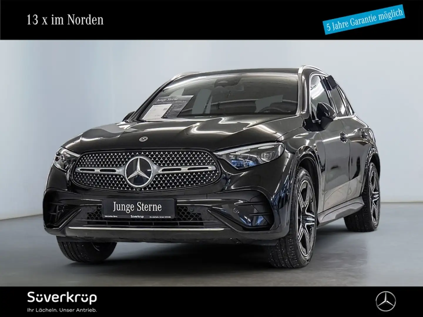 Mercedes-Benz GLC 220 d 4M AMG MEMO 360 AHK DISTR KAMERA SPUR Schwarz - 1