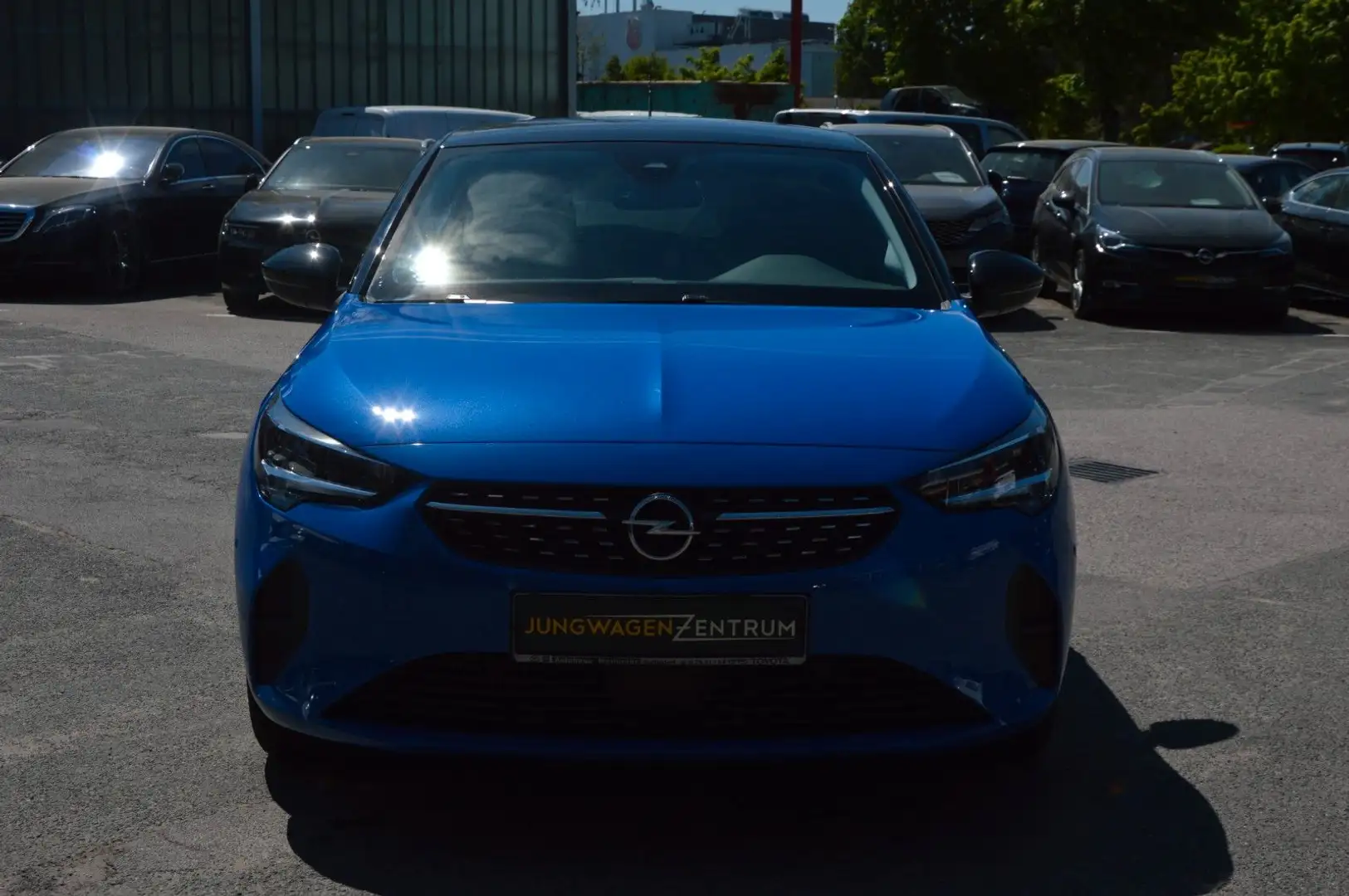 Opel Corsa F 1.2 NAVI"R/KAM"PDC"1-HAN"TOT-WINKEL Blau - 2