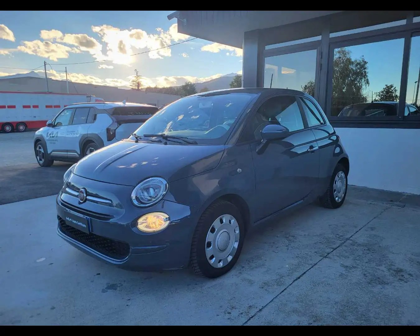 Fiat 500 1.2  Pop Blauw - 1