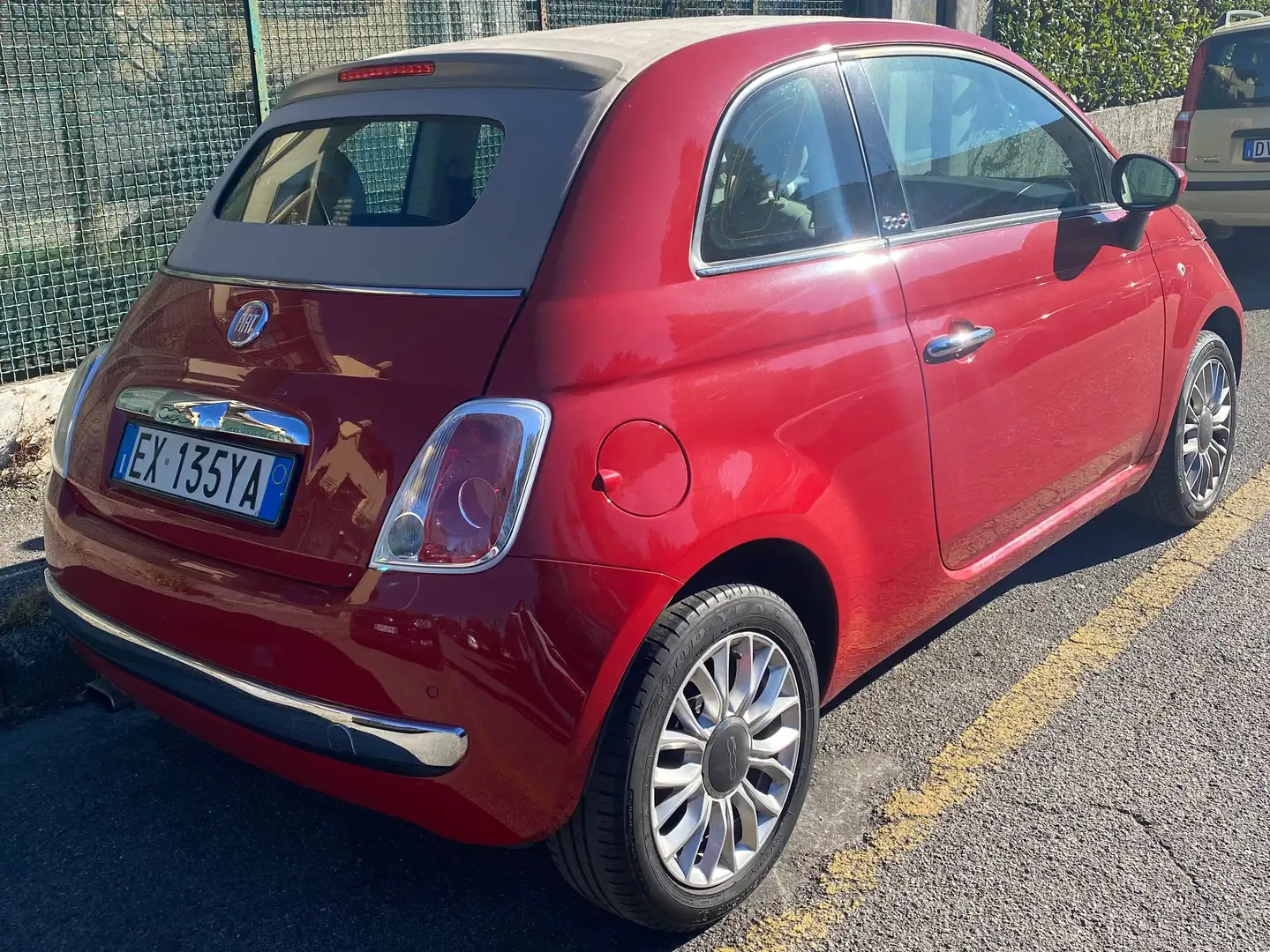 Fiat 500C 500C III 1.2 Pop Star 69cv E6 Rosso - 1