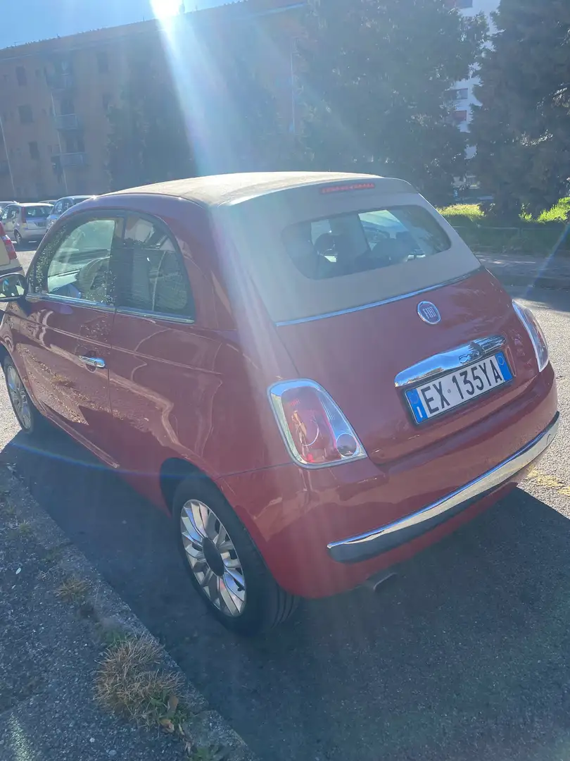 Fiat 500C 500C III 1.2 Pop Star 69cv E6 Rosso - 2