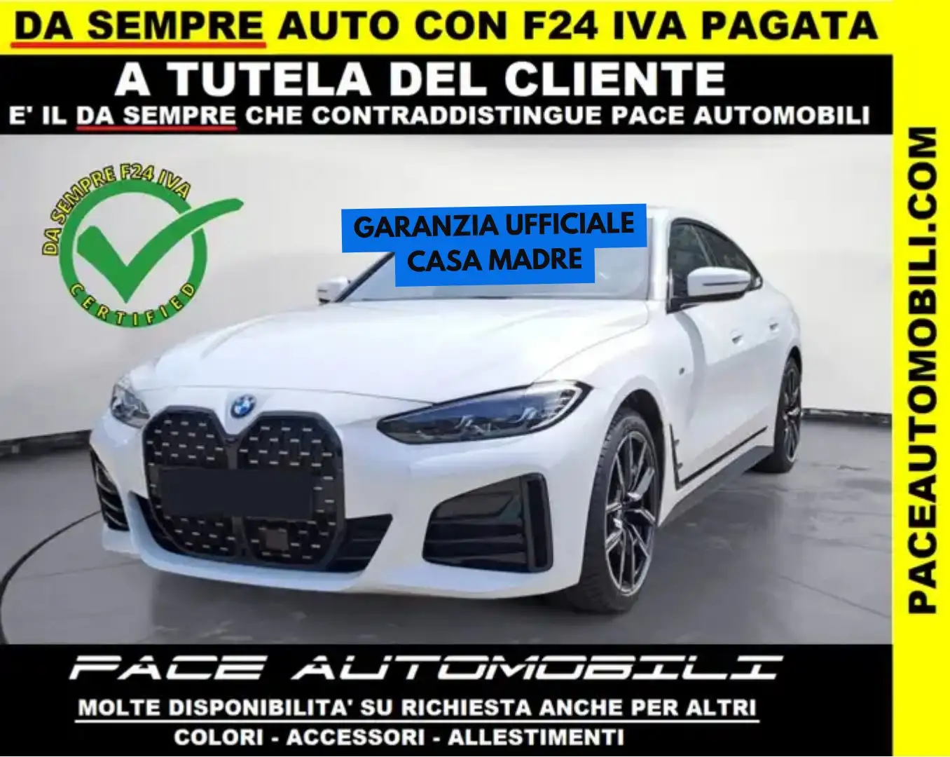 BMW 420 D GC GRAN COUPE M SPORT M-SPORT MSPORT 19" CURVED Bianco - 1