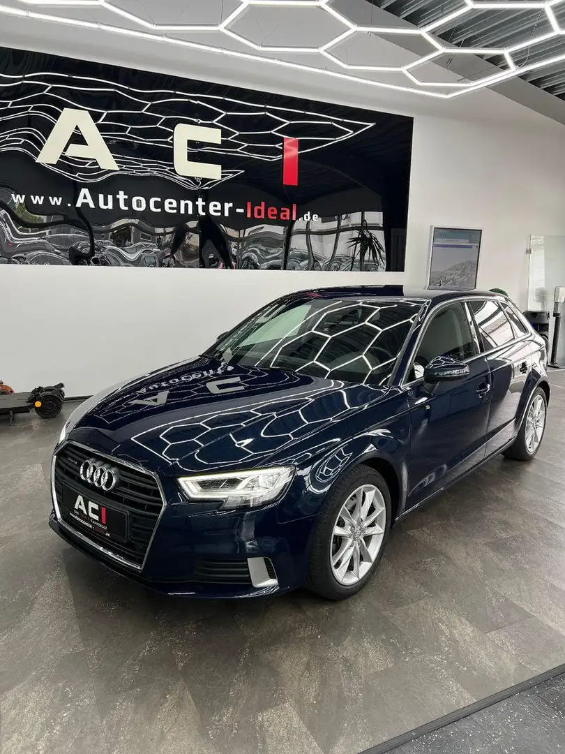 Audi A3 Sportback quattro sport, LED Schweinw, Sounds Blau - 1