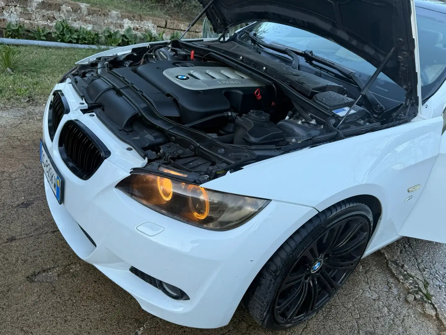 BMW 330 Serie 3 E92 Coupe 330d Coupe Msport Blanc - 2