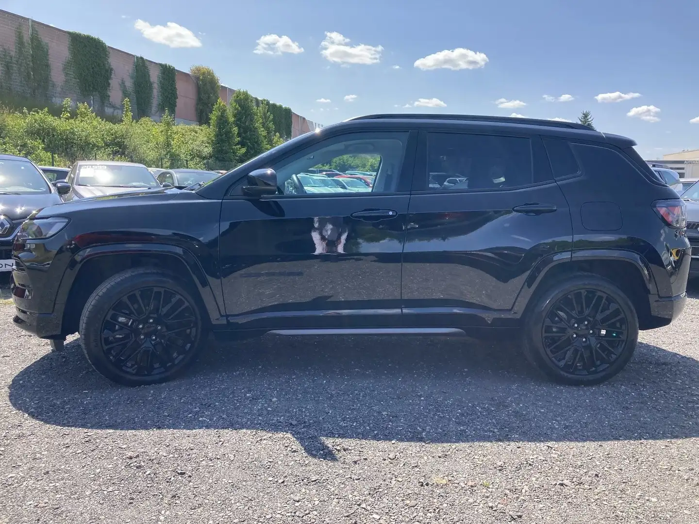 Jeep Compass 1.3 PHEV S 4WD Automatik Klimaautomatik Noir - 2