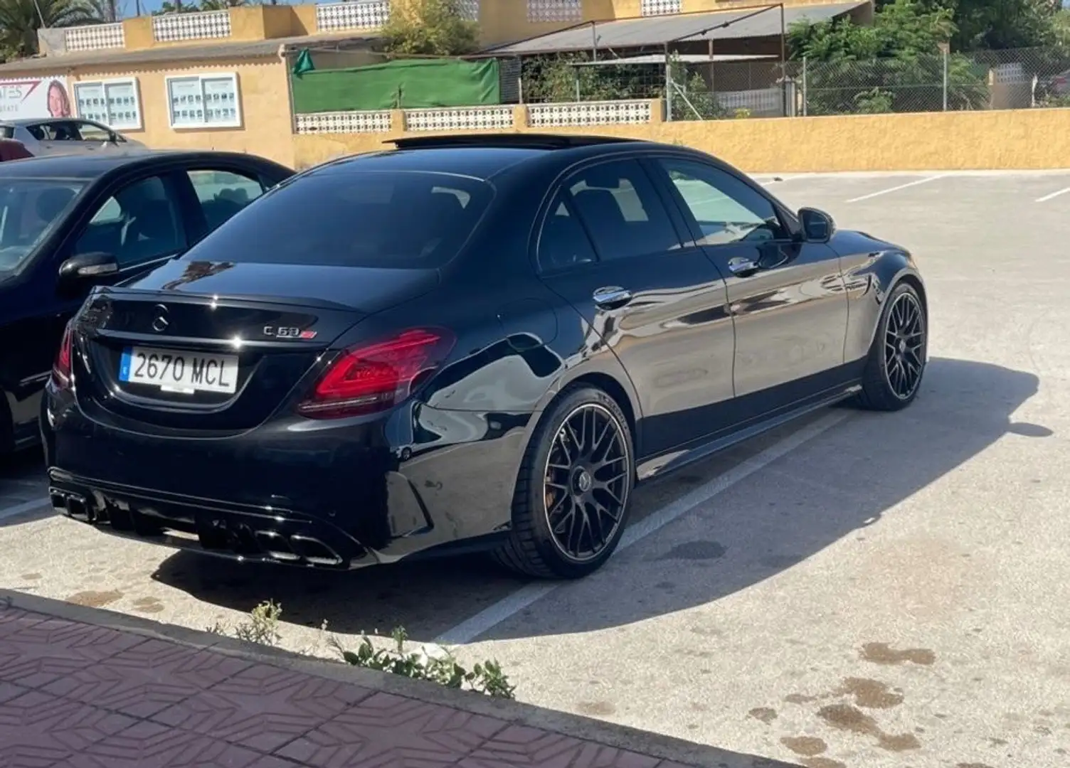 Mercedes-Benz C 63 AMG S Speedshift MCT 9G Negro - 1