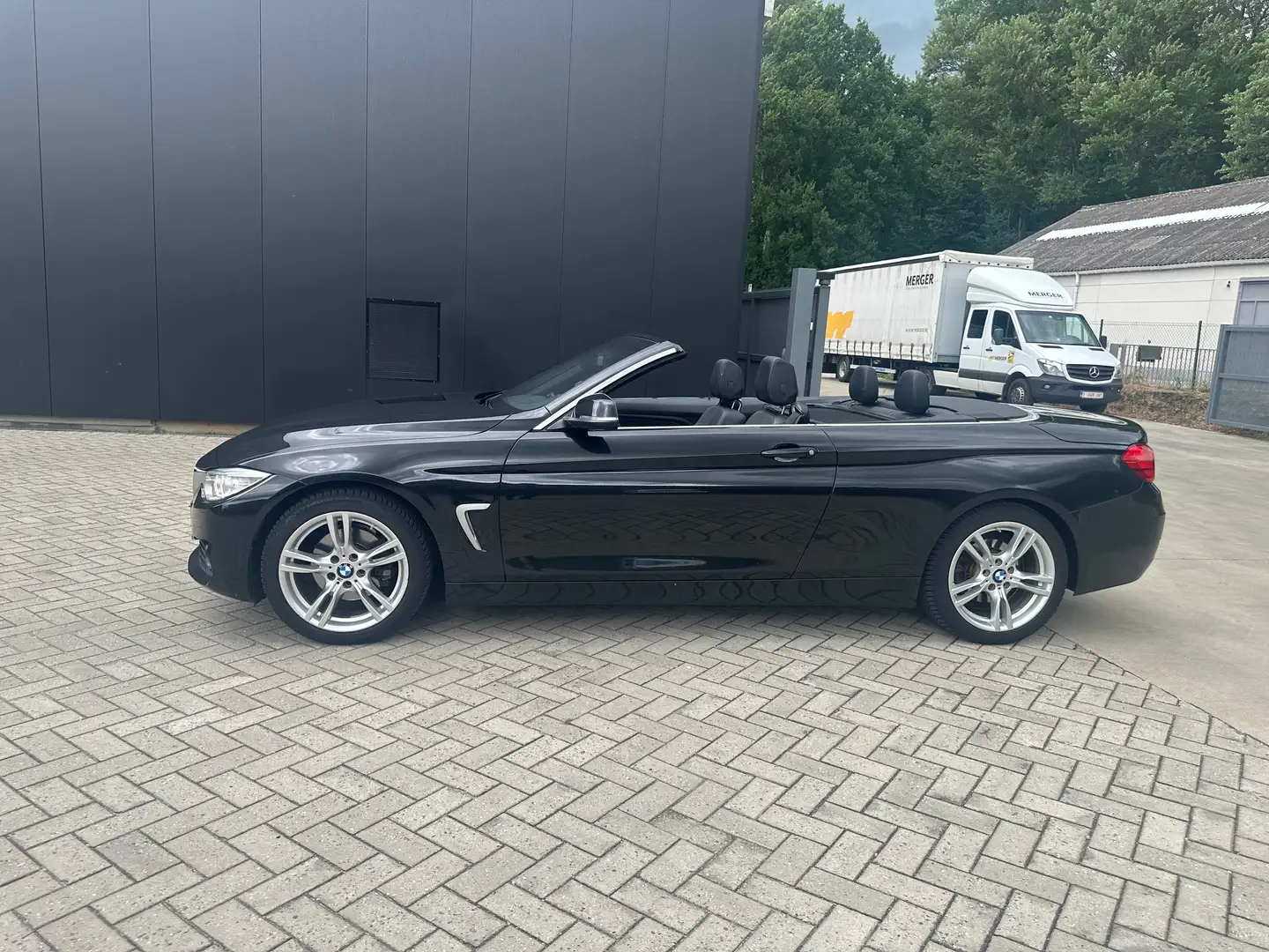 BMW 420 BMW 420D Cabrio / Automaat / Zwart - 2