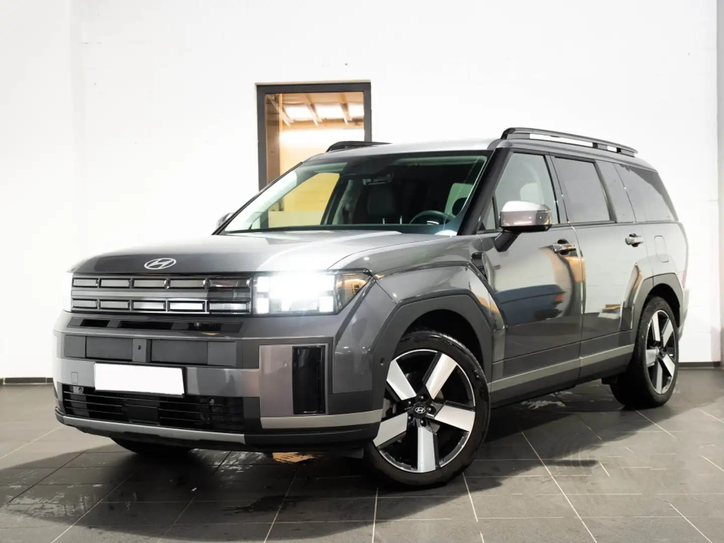 Hyundai SANTA FE 1.6T HEV Tecno 2WD 6AT Gris - 1