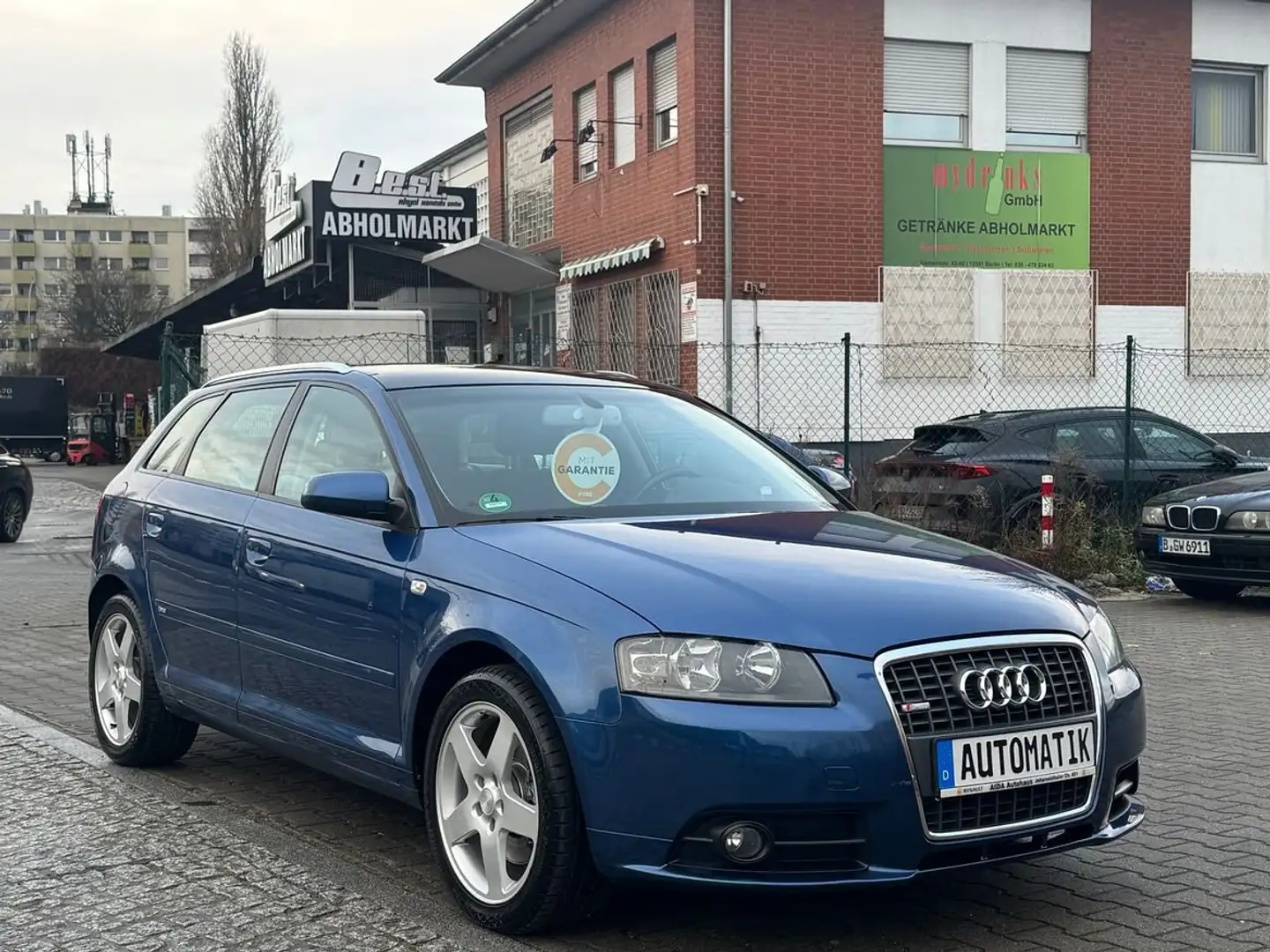Audi A3 2.0 TDI Sportback,S-Line,Automatik,Klima,Navi Blau - 1