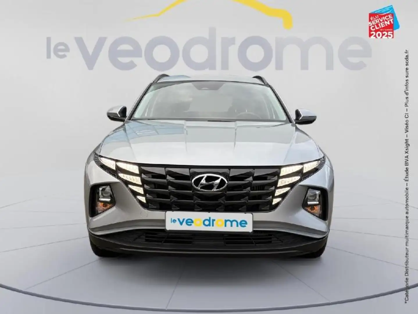 Hyundai TUCSON 1.6 T-GDi 230ch Hybrid Intuitive BVA6 Camera Carplay Argento - 2