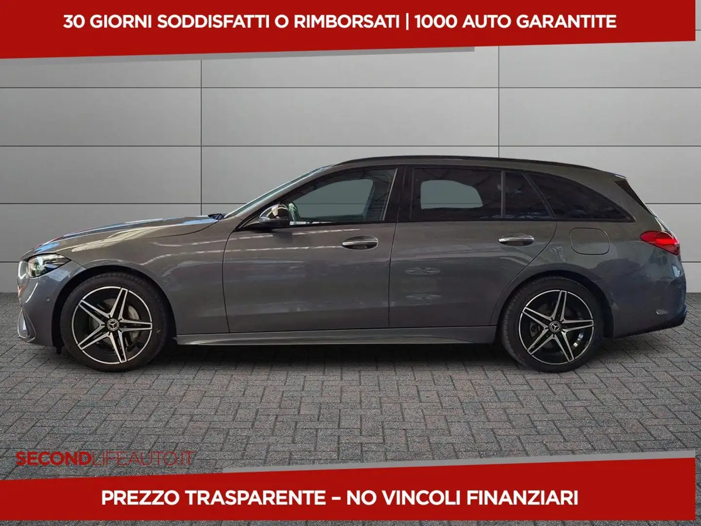 Mercedes-Benz C 300 C SW 300 e phev Premium auto Grigio - 2