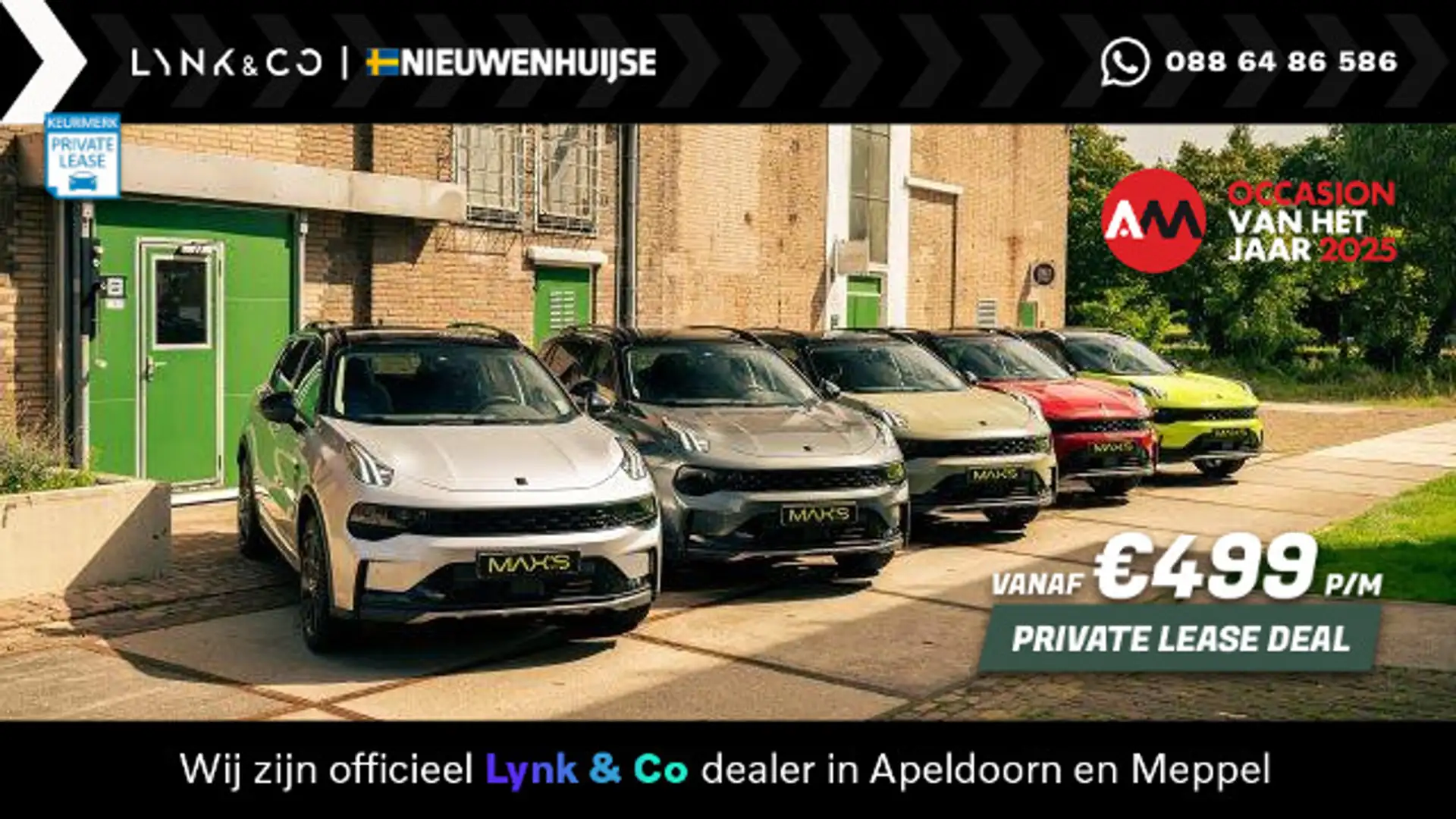 Lynk & Co 01 1.5 Plug-in Hybrid | Private lease vanaf €499,- | Bleu - 1